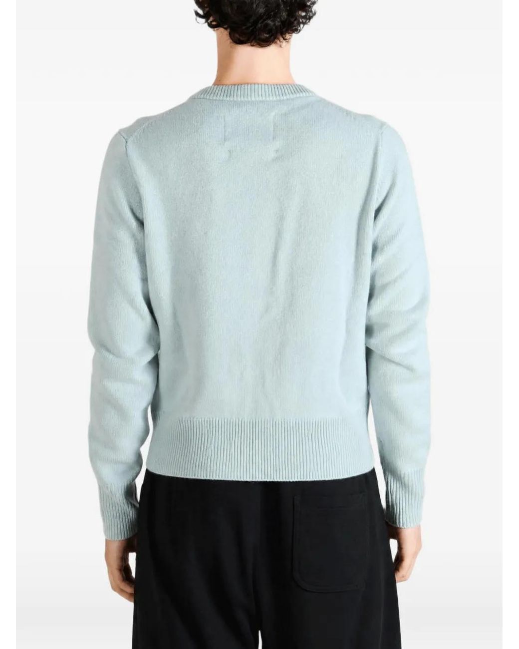 Extreme Cashmere Blue Little Lamb Cardigan for men