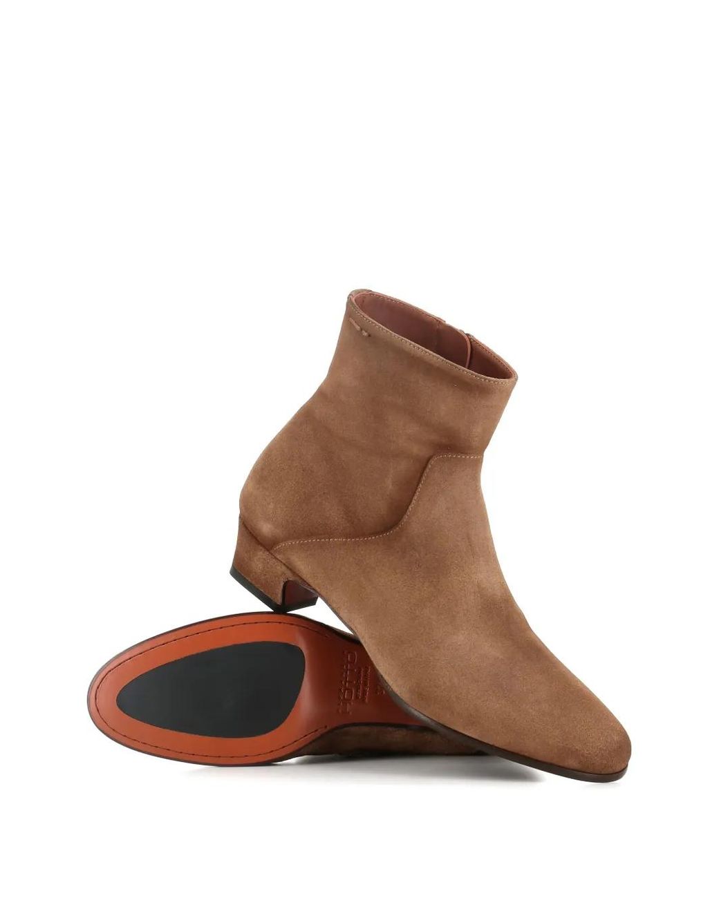 Alexander Hotto Brown Bottines En Daim