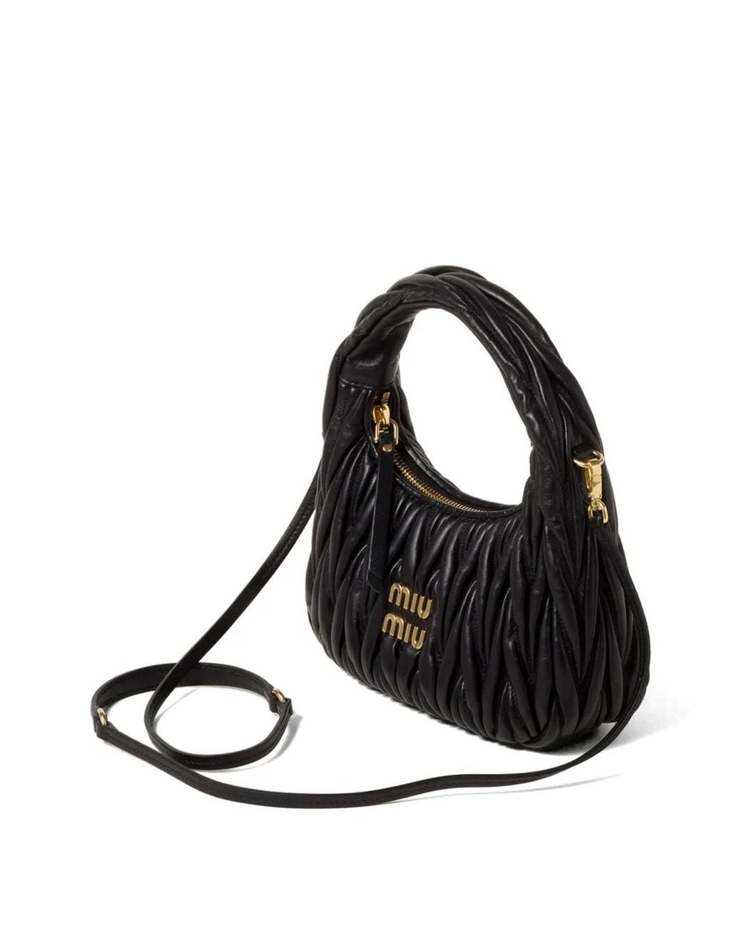 Borsa Wander di Miu Miu in Black