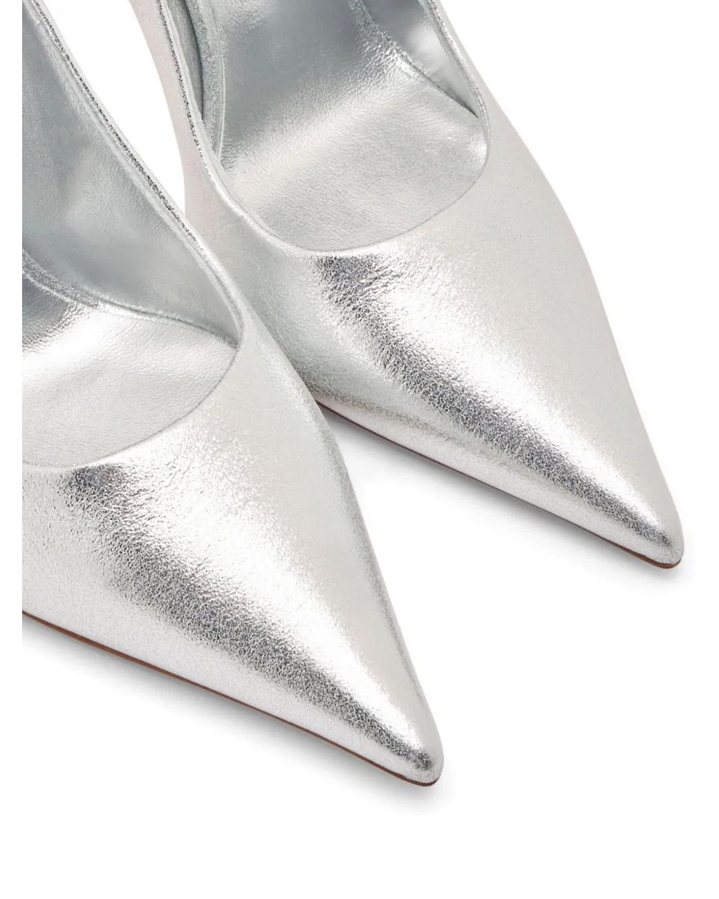 Casadei White 100Mm Superblade Wonder Pumps