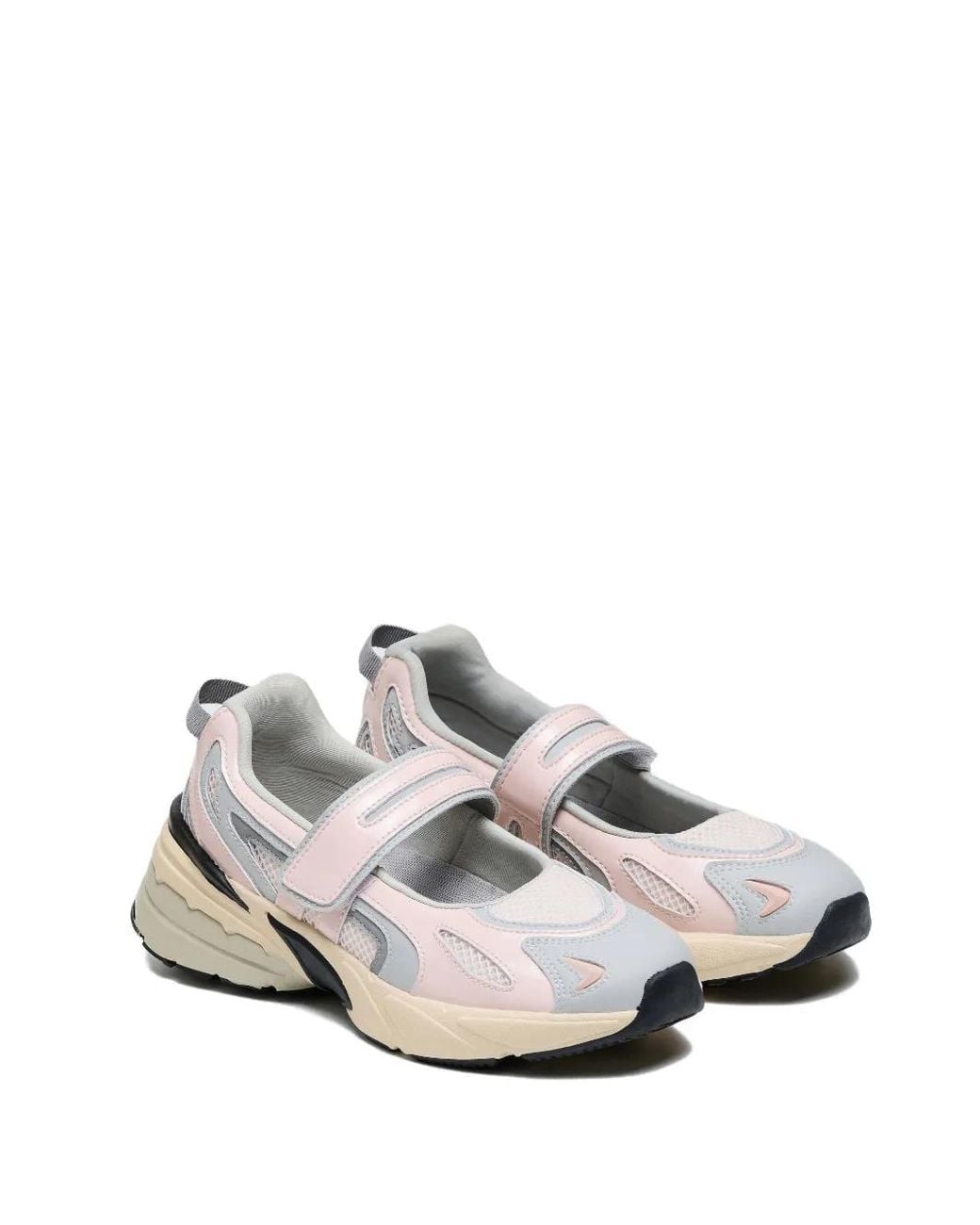 HIDE & JACK White Touch-Strap Sneakers