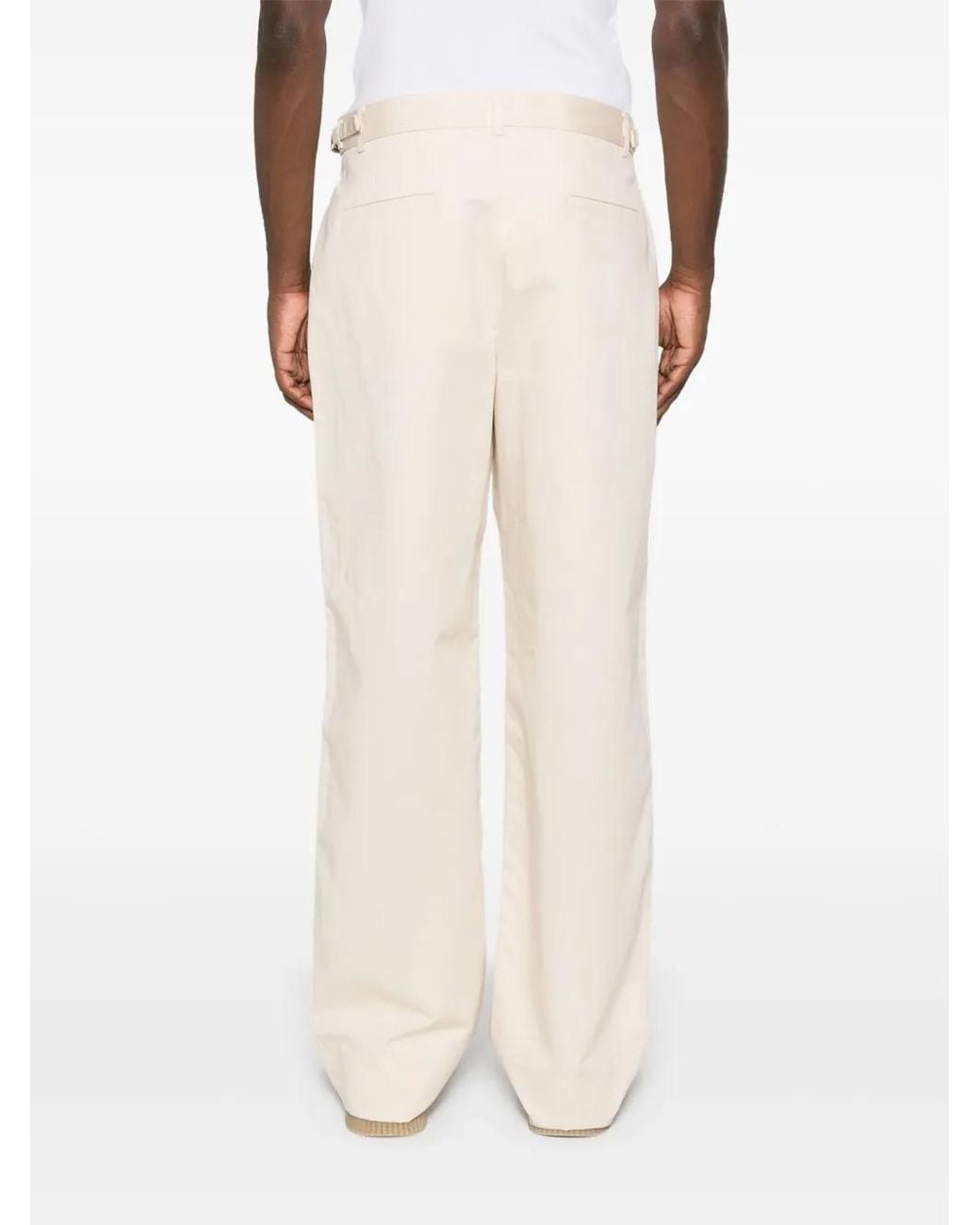 Jacquemus Natural Pants for men