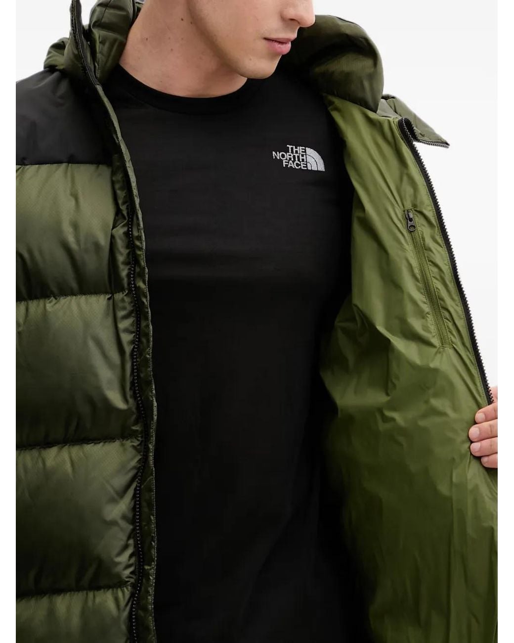 The North Face Green Diablo Down 2.0 Hooded Jacket for men