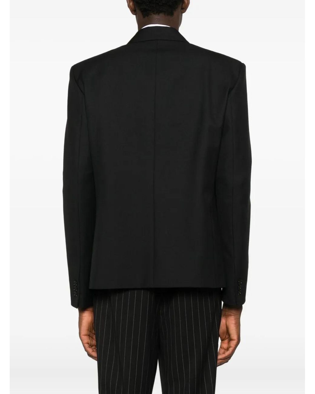 Notrainproof Black Single-Breasted Blazer for men