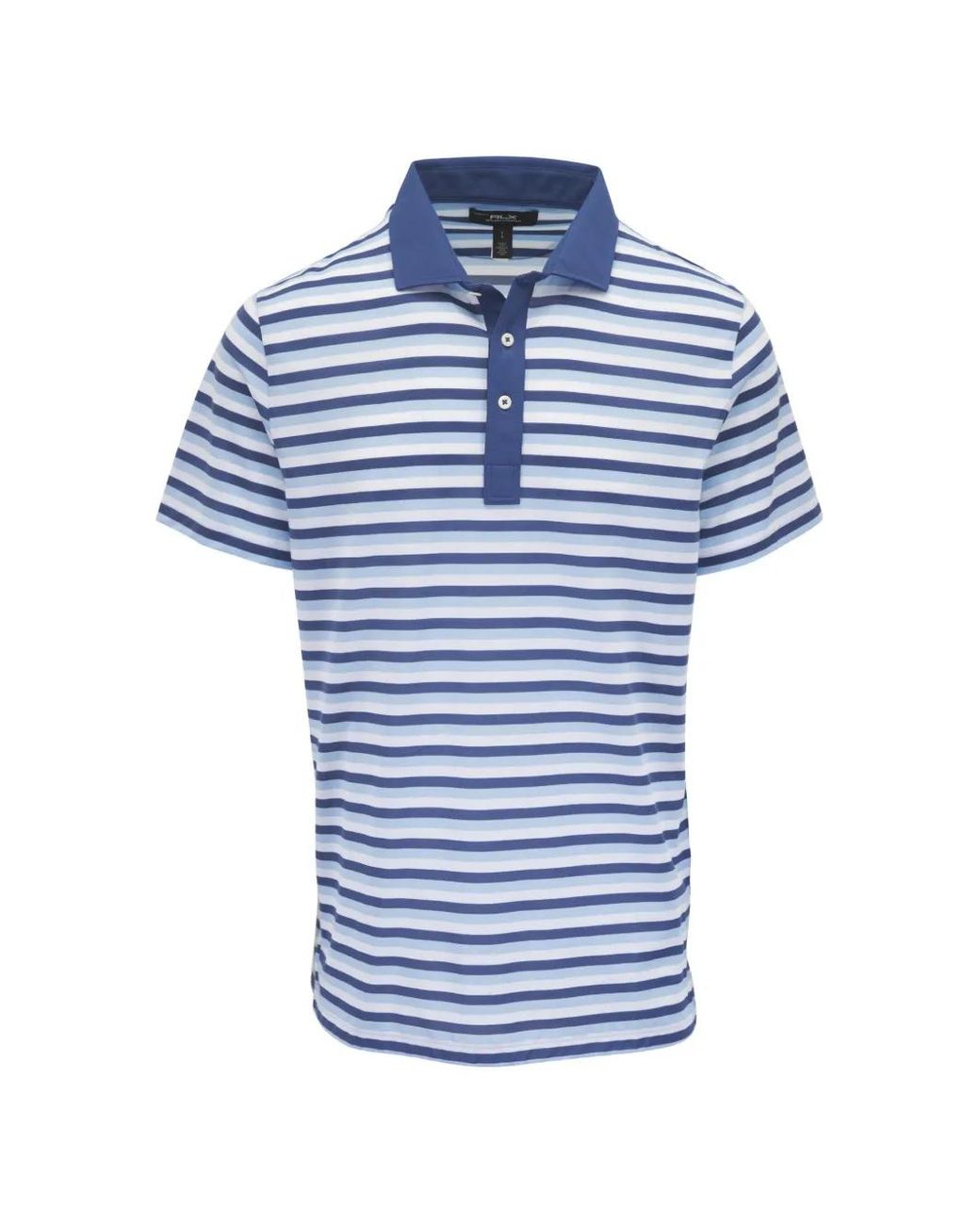 Ralph Lauren Blue Striped Polo Shirt for men