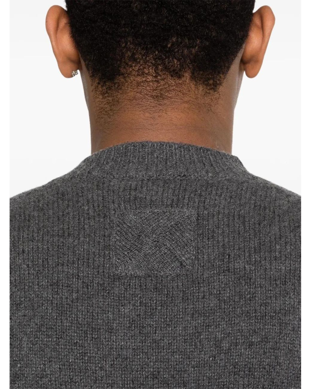 Nanushka Gray Crew Neck Sweater
