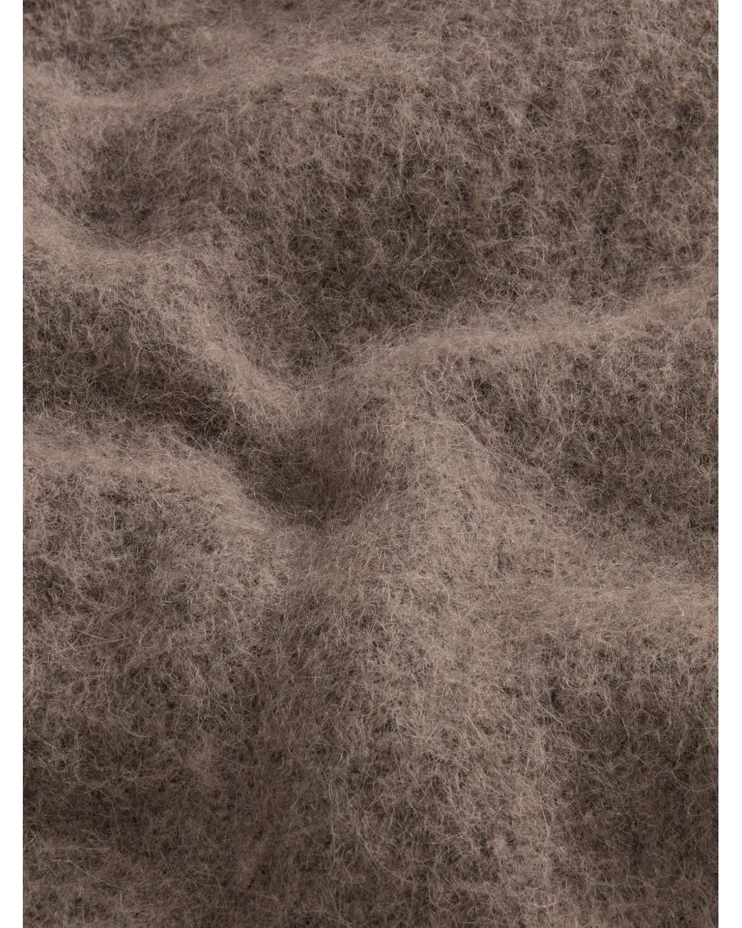 Woolrich Brown Brushed Cardigan