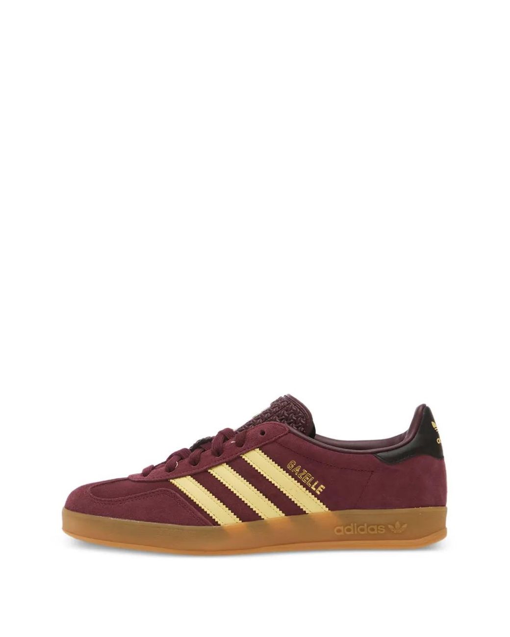 Adidas Brown Gazelle Indoor Lace-Up Sneakers