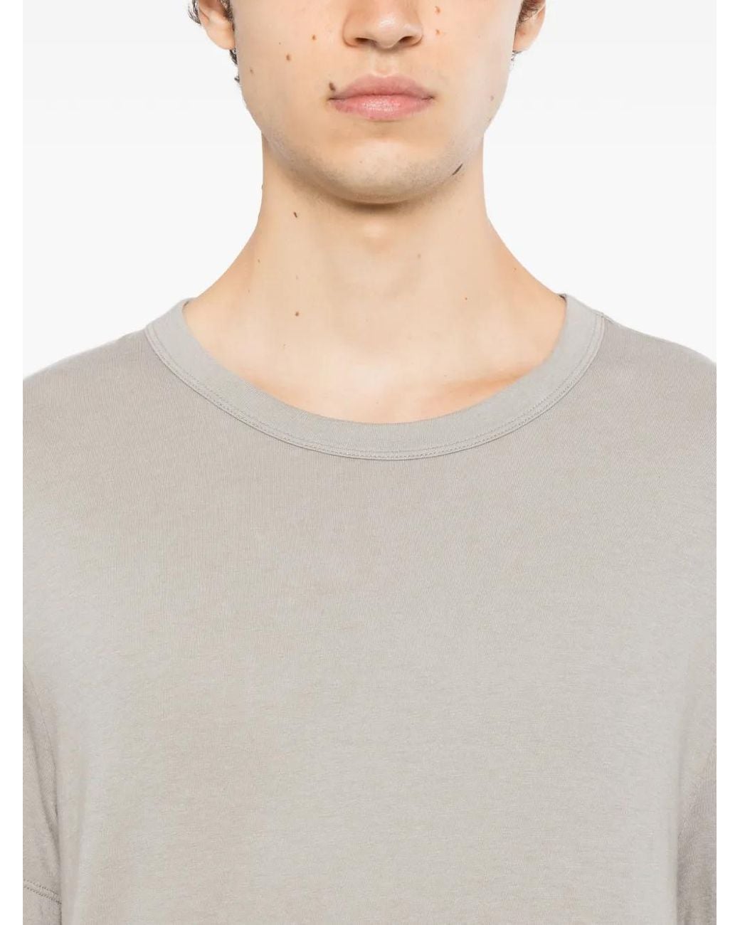 James Perse Gray T-Shirt À Manches Courtes for men