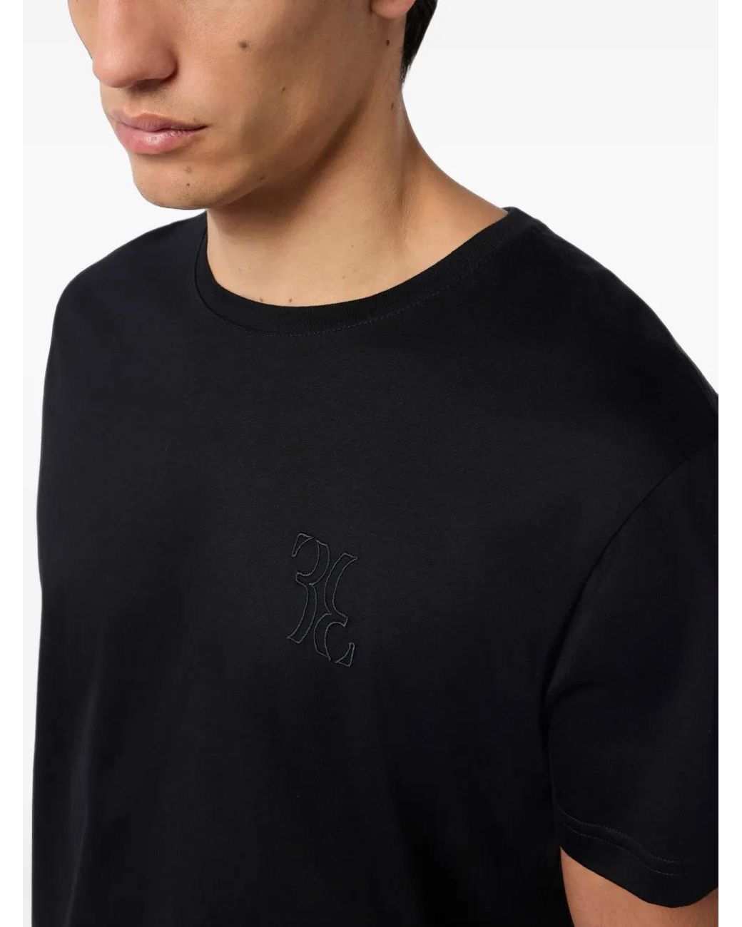 Billionaire Black Ss Round-Neck T-Shirt for men