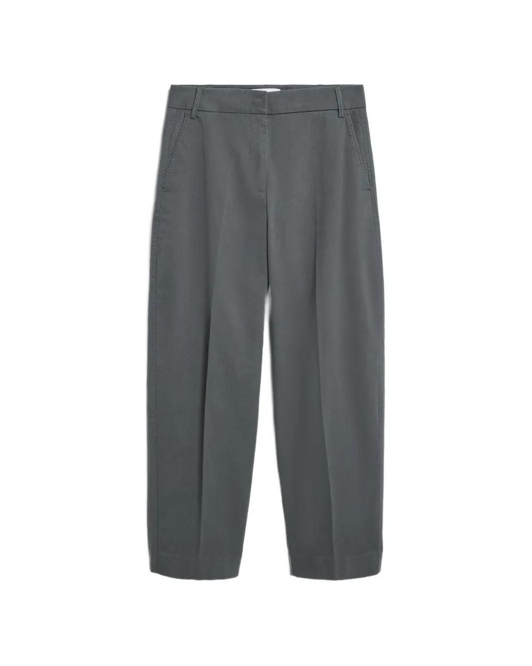 ARMEDANGELS Gray Pantalon À Coupe Baril