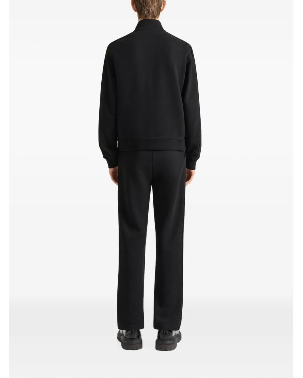 Givenchy Black Zipped Sweatshirt for men