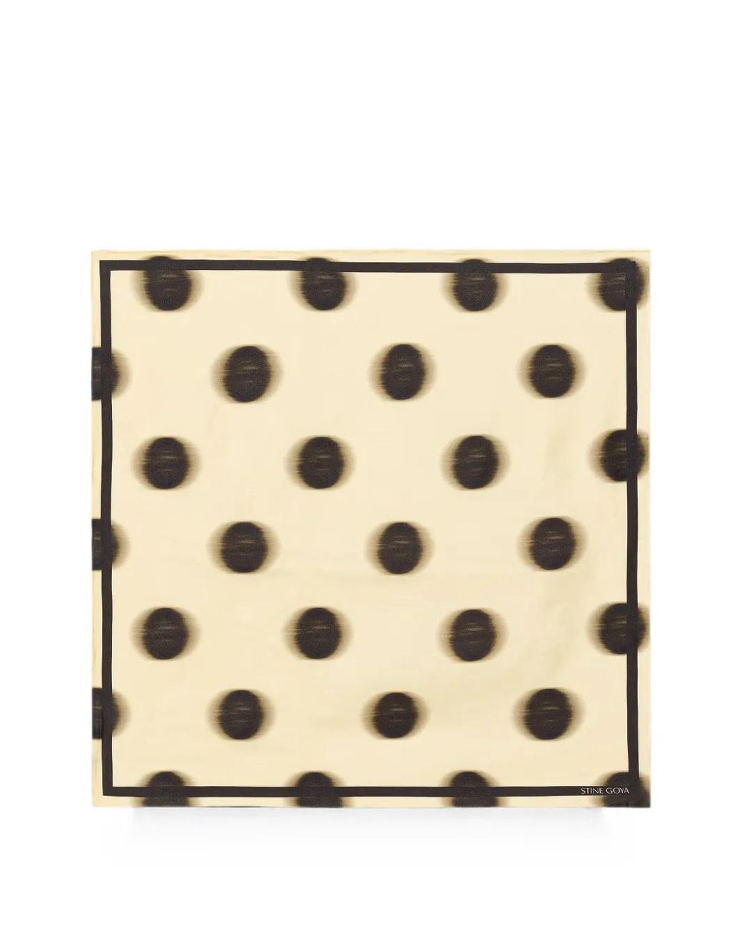 Stine Goya Natural Polka-Dot Square Scarf