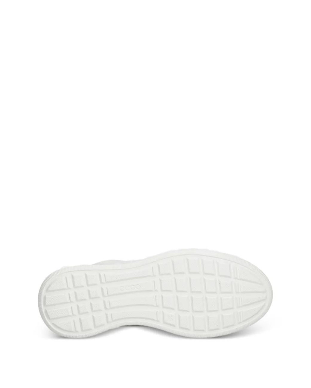 Ecco White Move Lace-Up Panelled Sneakers