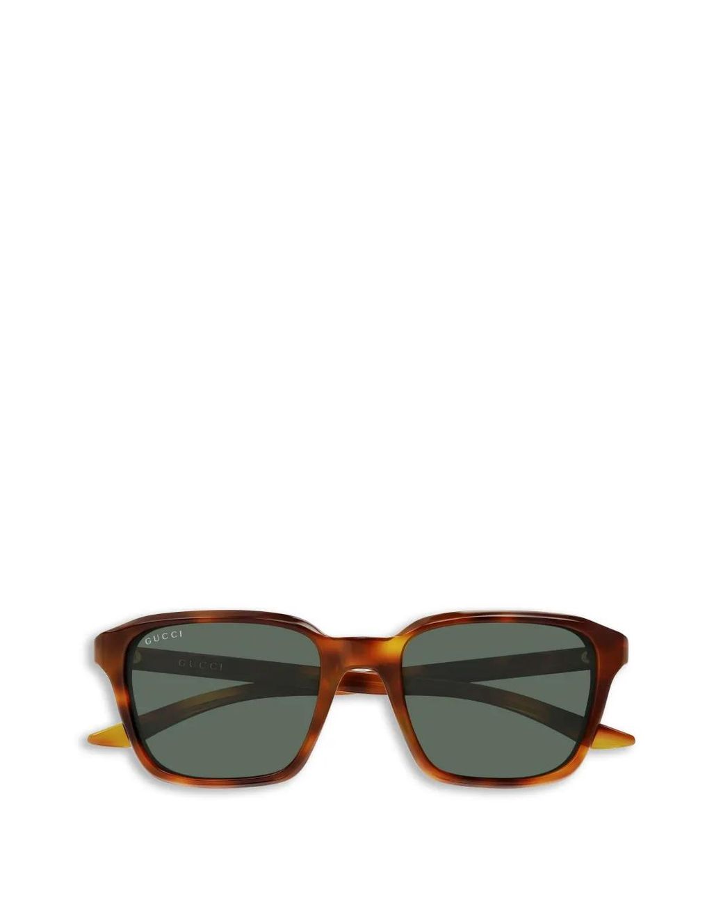 Gucci Green Logo-Plaque Sunglasses for men