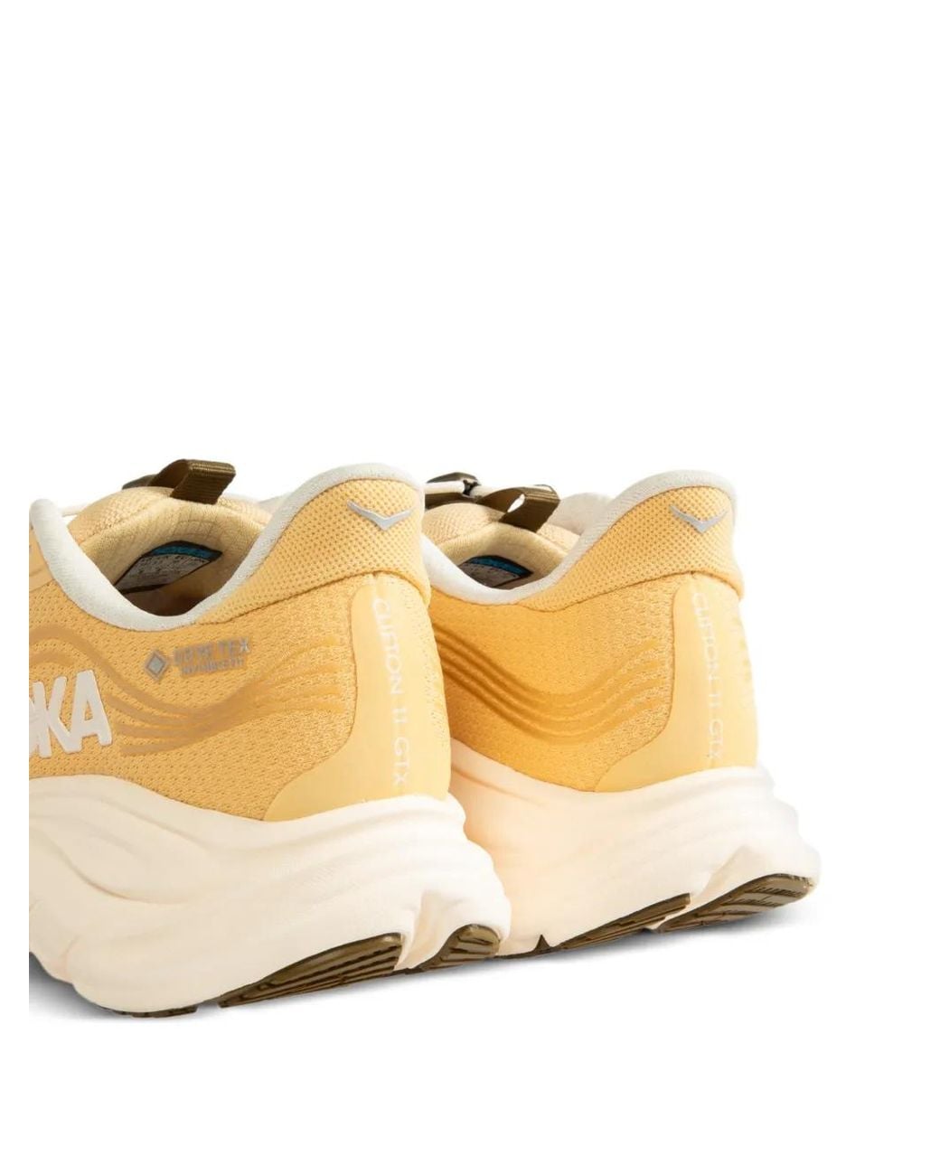 Hoka One One Natural Clifton 11 Gtx Lace-Up Sneakers