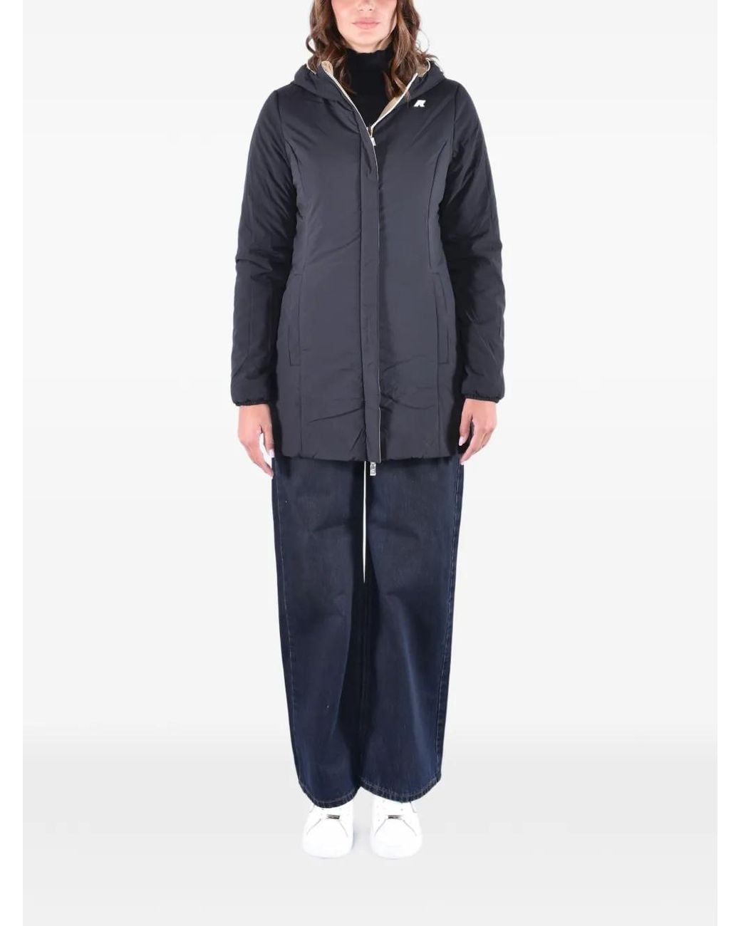 K-Way Blue Denise Reversible Coat