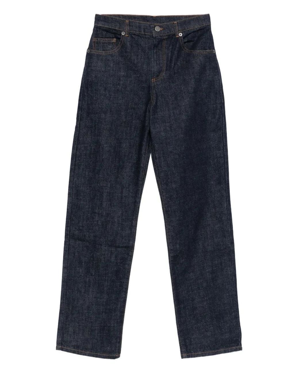 Soeur Blue Barnabe Logo-Patch Jeans