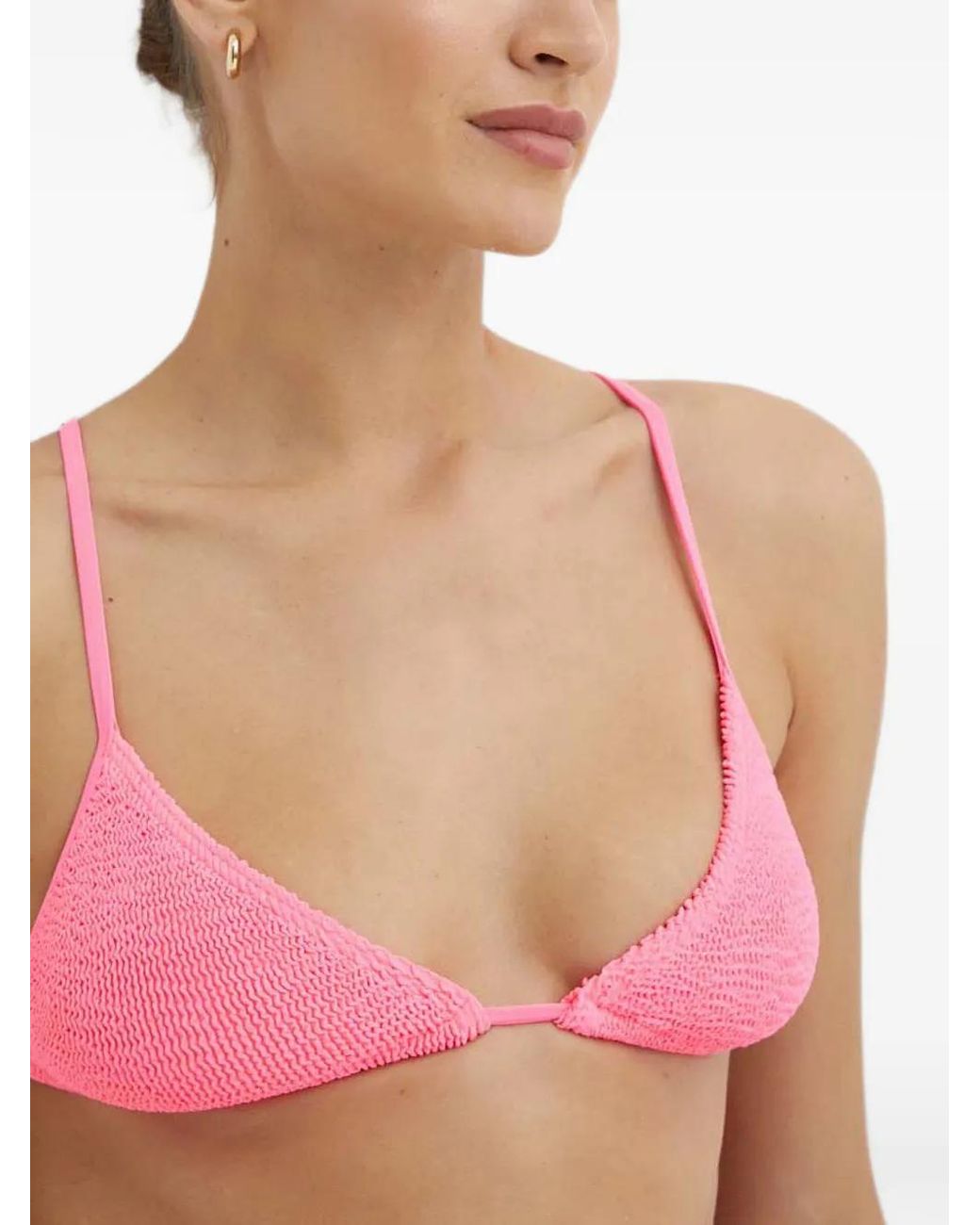 Bikini À Bonnets Triangles Bondeye en coloris Pink