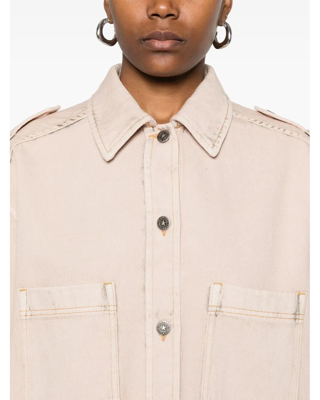 Golden Goose Deluxe Brand Natural Nicky Jacket