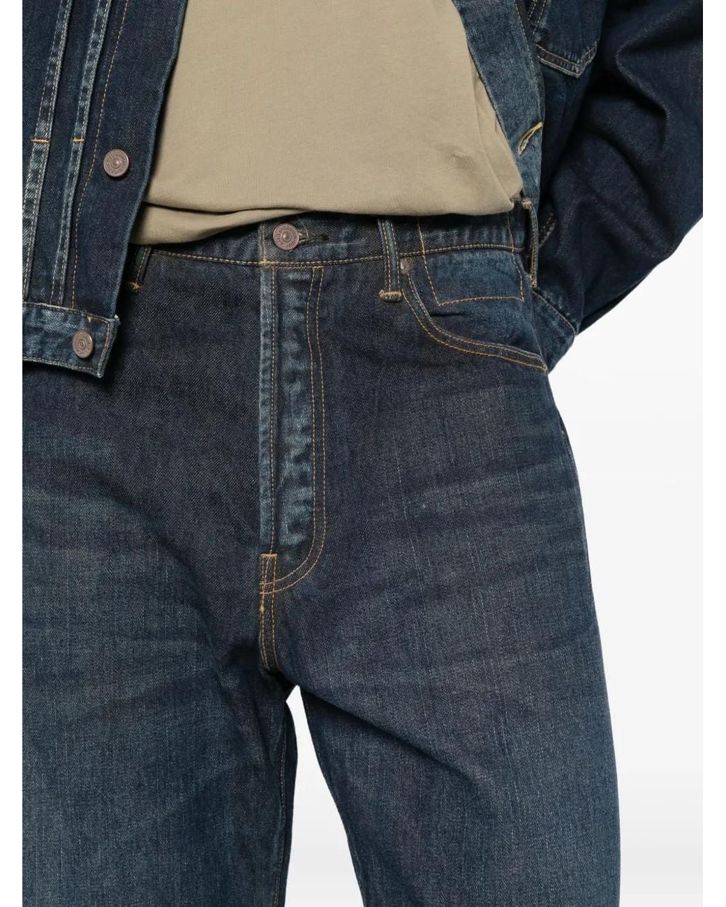 Visvim Blue Jean Ample Social Sculpture 01 for men