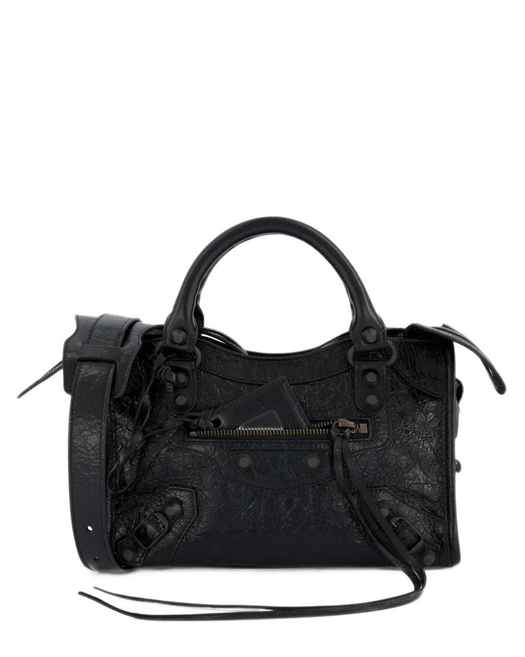 Balenciaga Black Le City Bag Mini