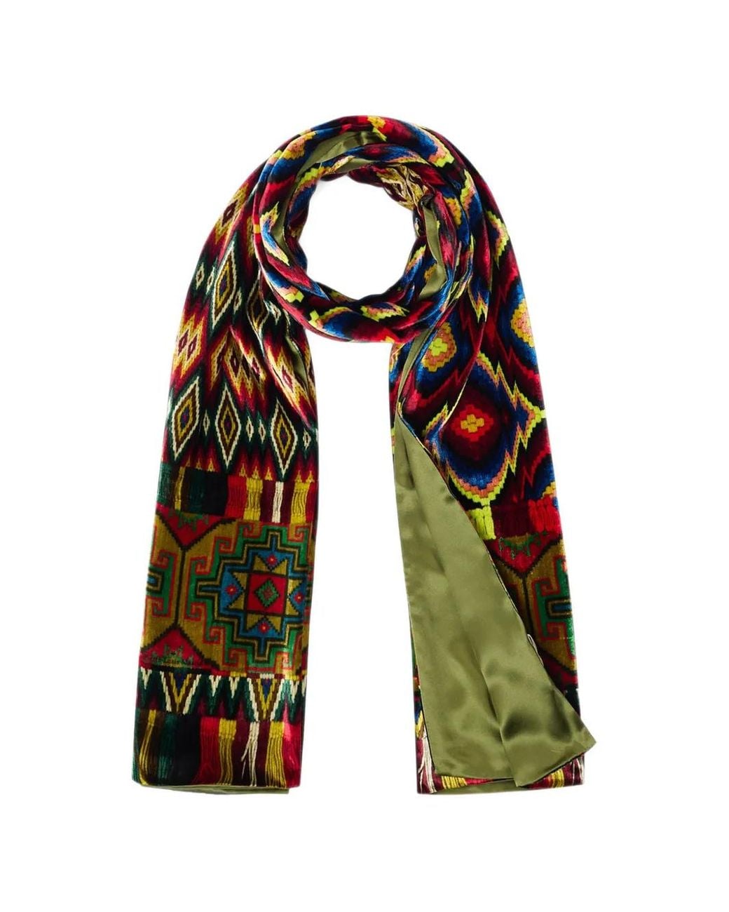 Pierre Louis Mascia Green Kanadas Scarf