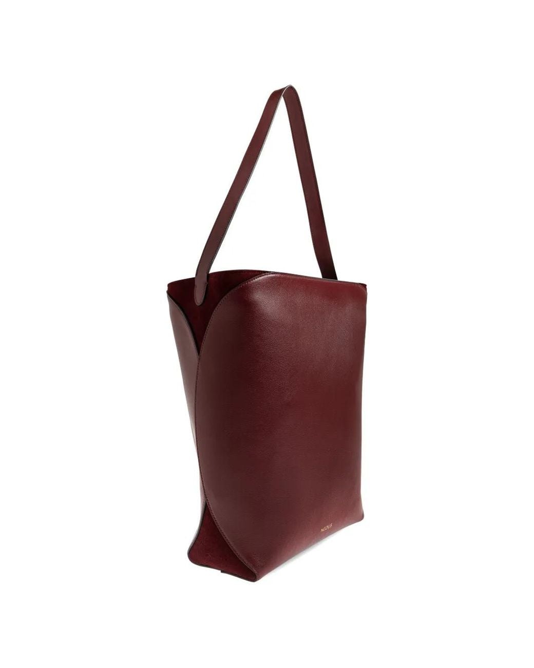 Neous Red Sac Cabas En Cuir Suédé Thea