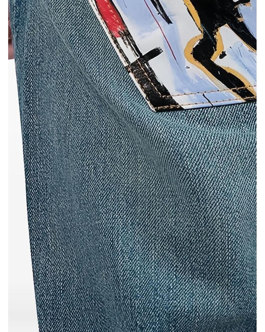 Junya Watanabe Blue Patch-Pockets Jeans for men