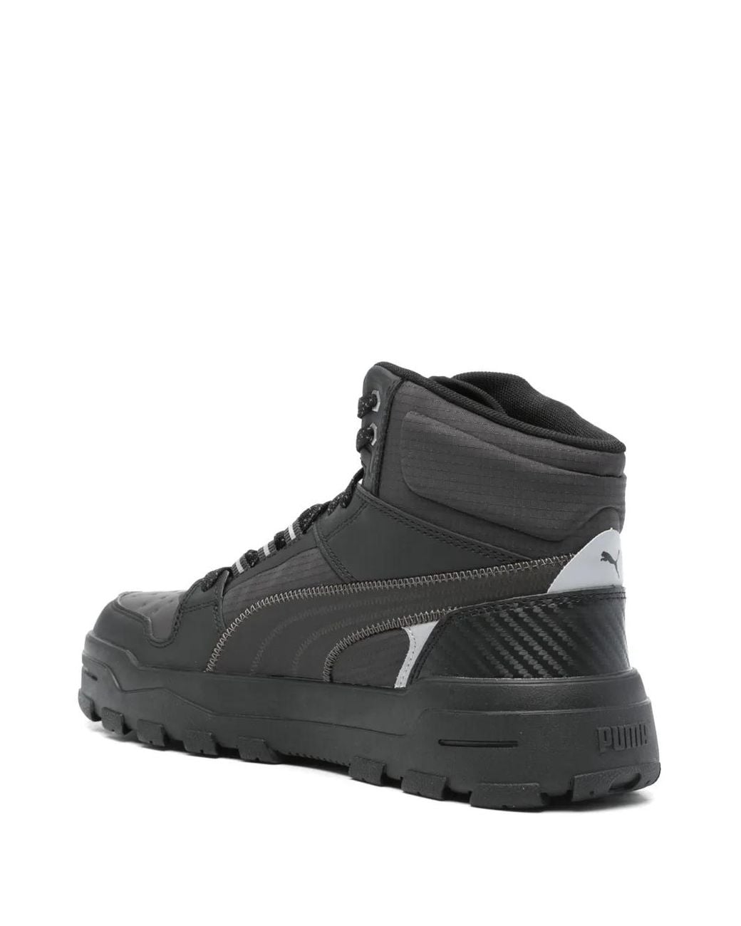 PUMA Black Rebound Sneakers