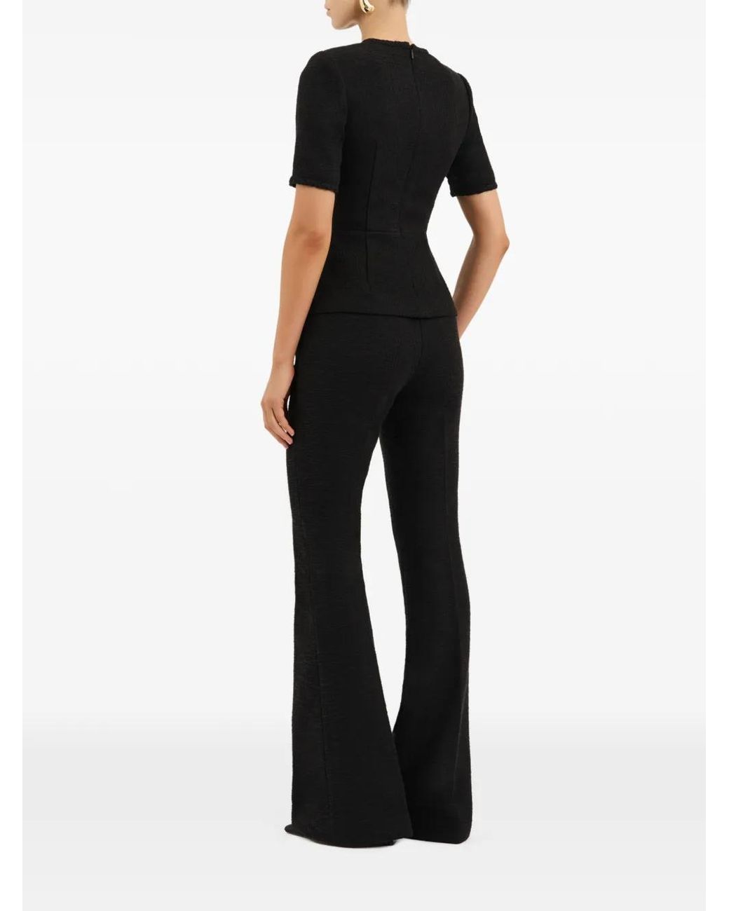 Rebecca Vallance Black Elvie Top