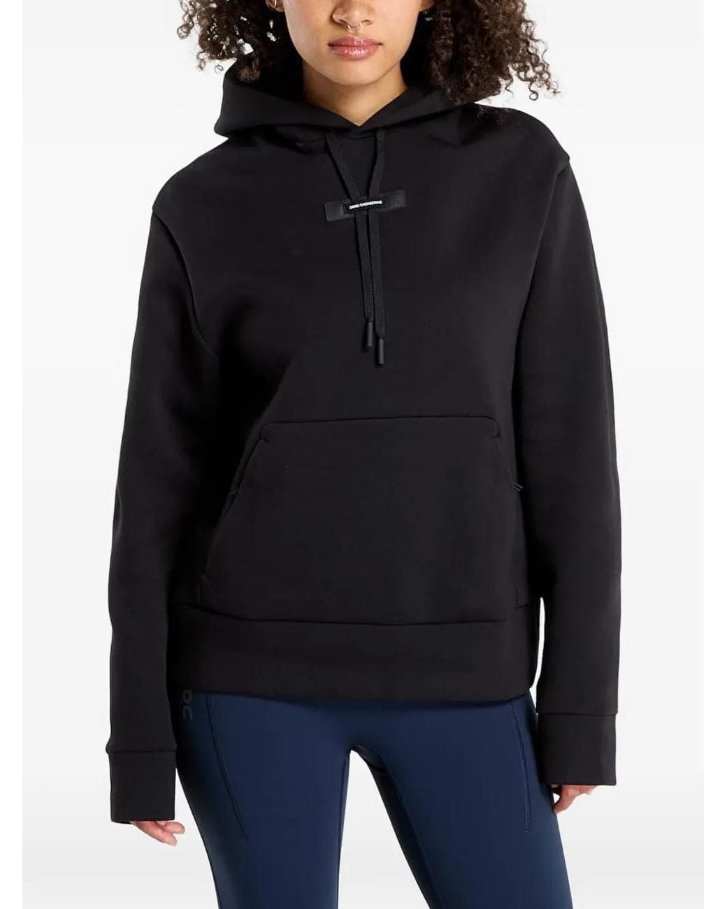 On Shoes Black Focus Tech Hoodie