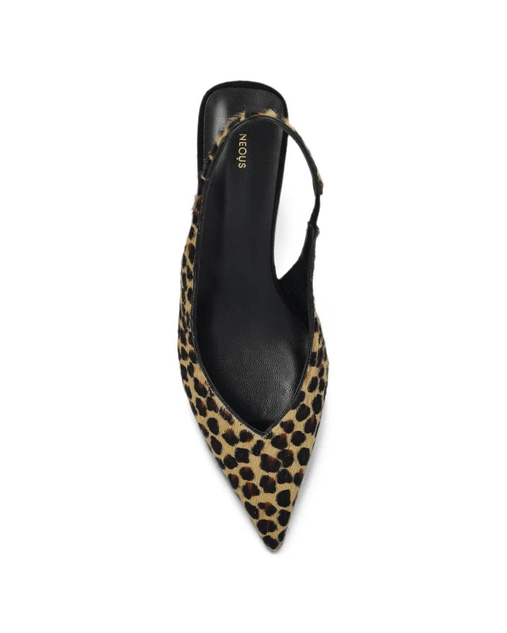 Neous Metallic Moriah Leopard-Print Pumps