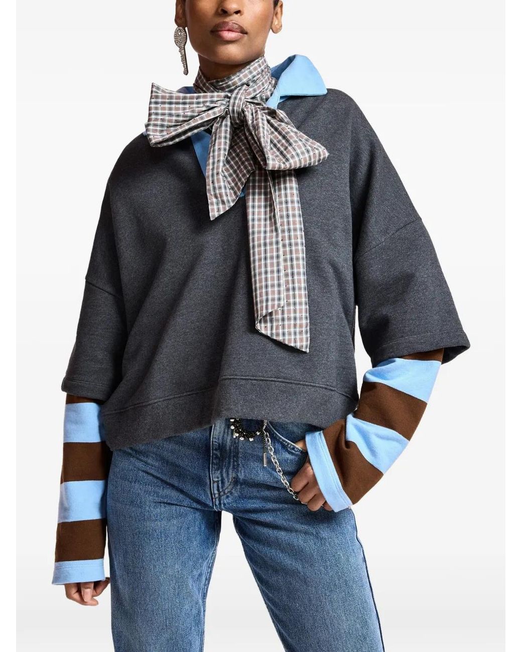 Essentiel Antwerp Blue Sweat Kantelou À Col Polo