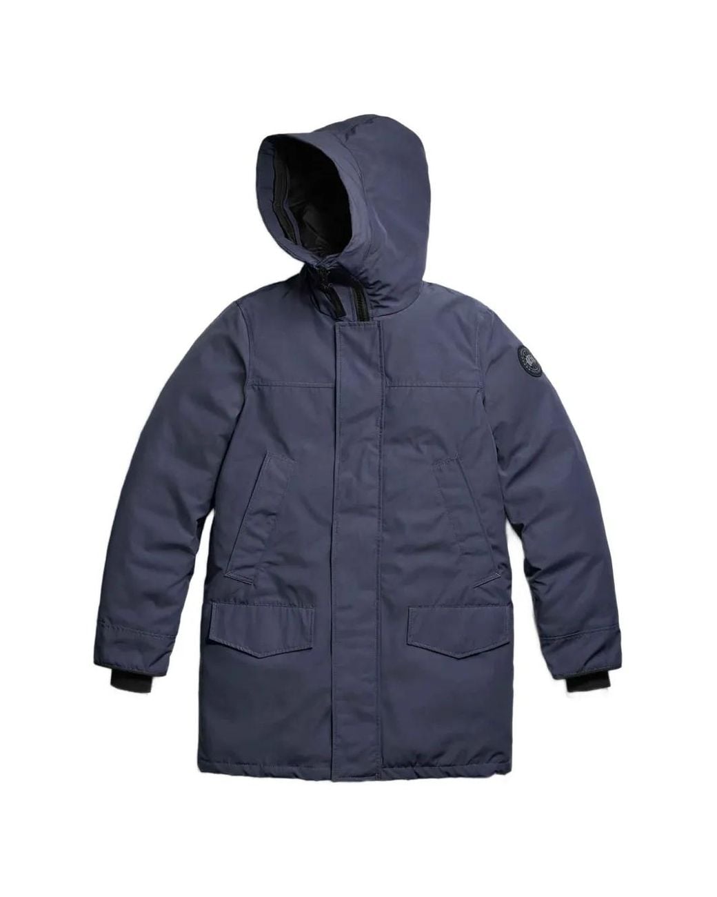 Canada Goose Blue Langford Parka Padded Coat for men