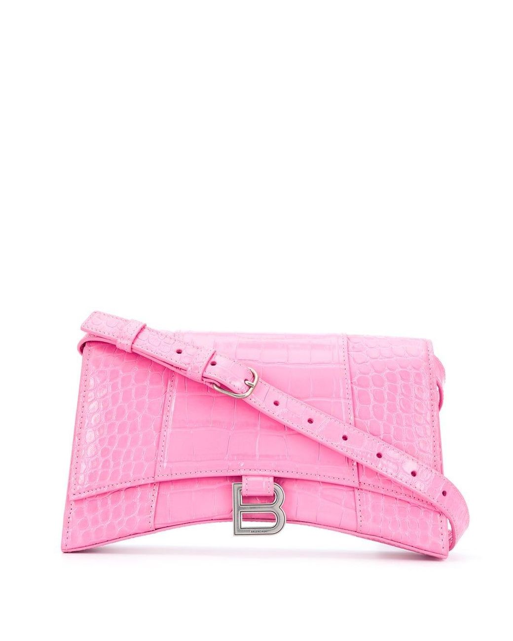 Balenciaga Hourglass Sling Bag Shoulder Bag in Pink Lyst