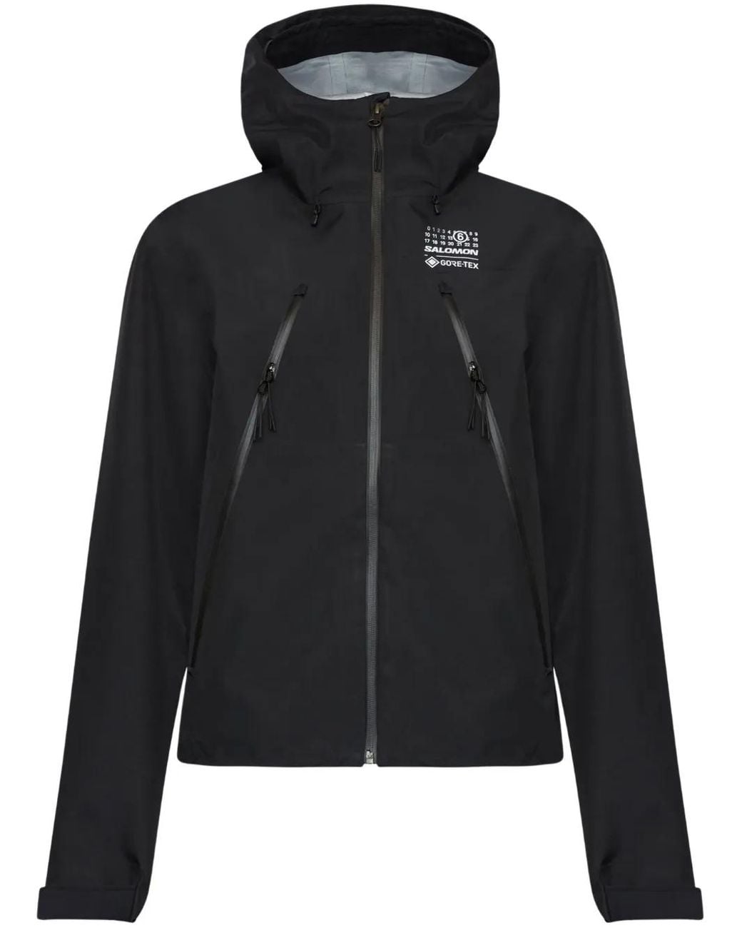 MM6 MAISON MARGIELA X SALOMON Black X Salomon Gore-Tex Hooded Windbreaker