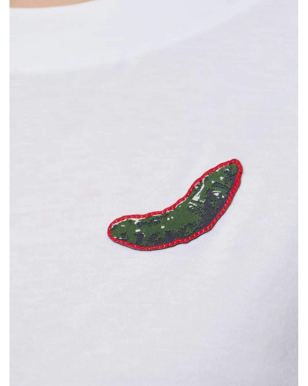 Hanro White Patch-Detail T-Shirt