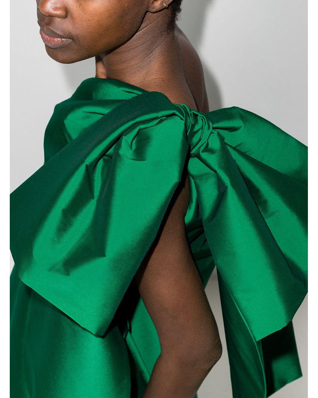 BERNADETTE Winnie One-shoulder Gown in Green | Lyst