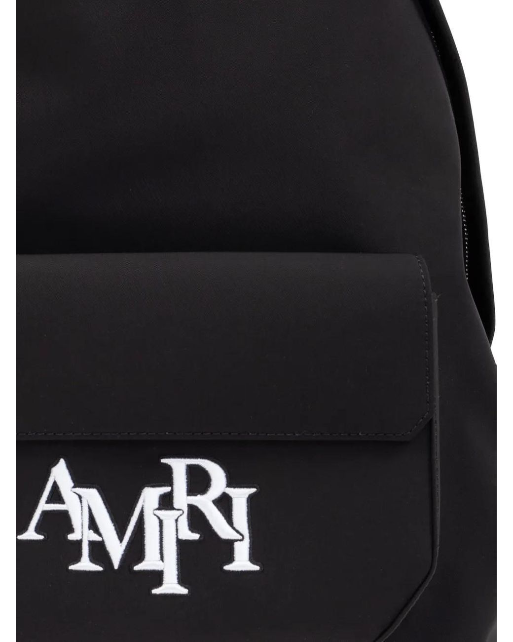 Amiri Rucksack Mit Logo-Stickerei in Black für Herren