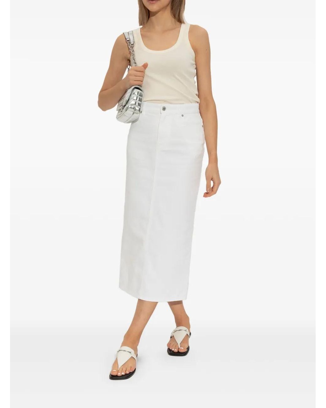 MICHAEL Michael Kors ロゴプレート サンダル White