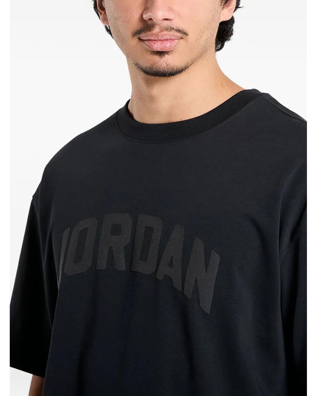 Nike Black Flight Essentials Logo-Print T-Shirt for men