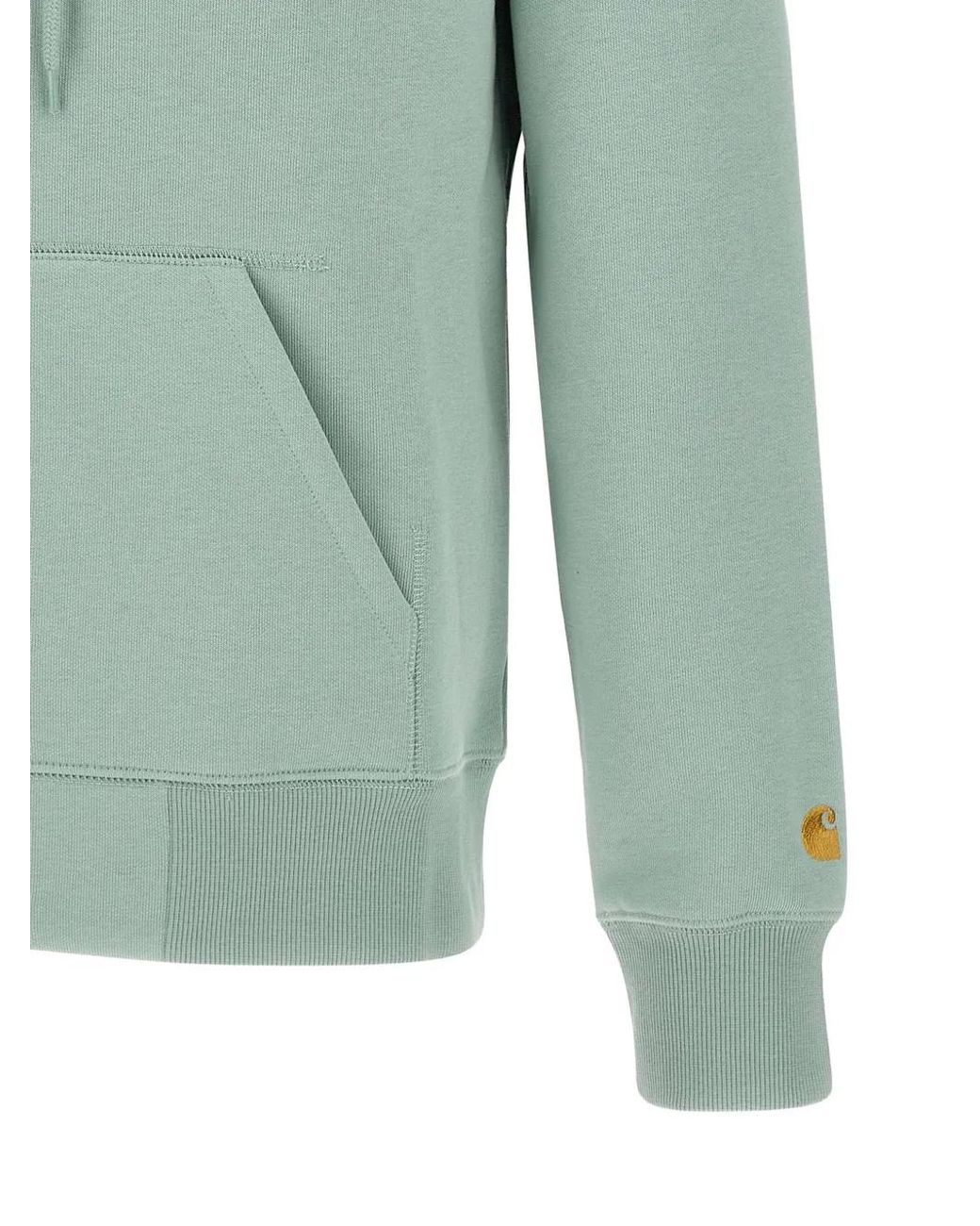 Carhartt Green Chase Zip-Up Hoodie for men