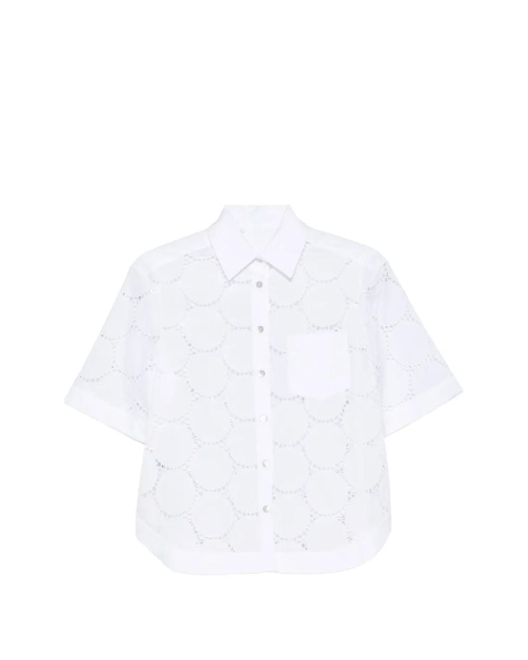 Barba Napoli White Short-Sleeves Shirt