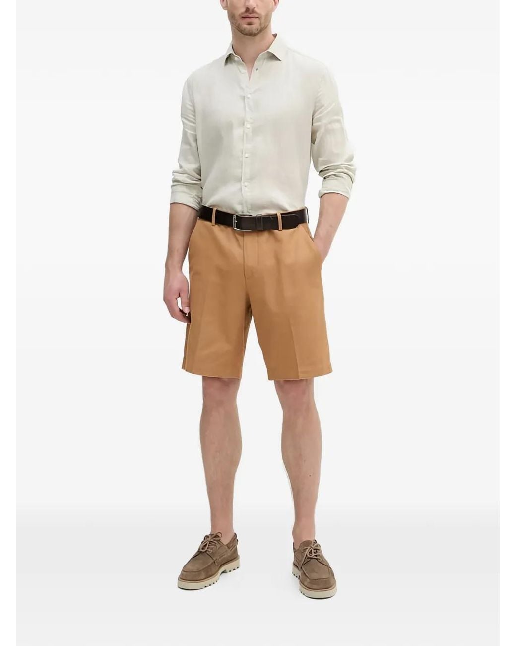 Sisley White Buttoned Shirt for men