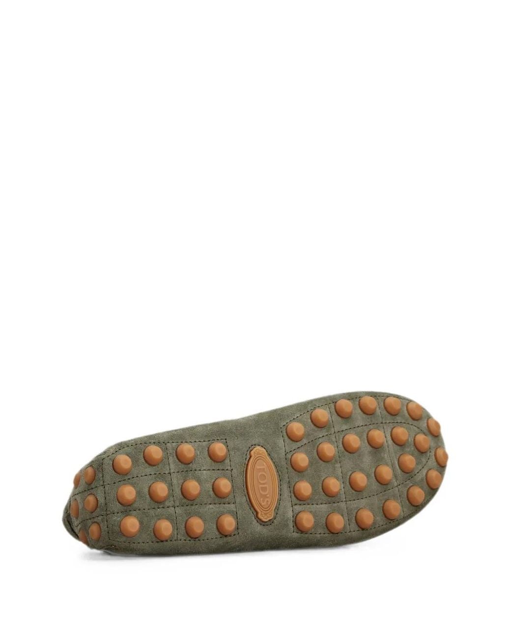 Tod's Green Gommino Bubble Boafers for men