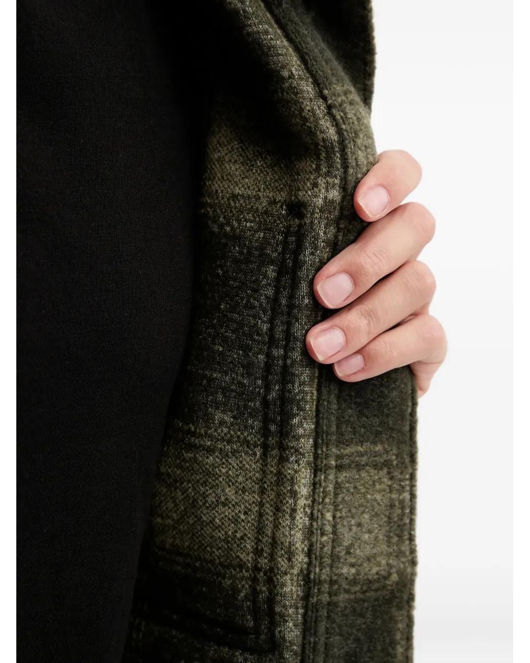 Columbia Green Wildest Venture Check-Pattern Coat