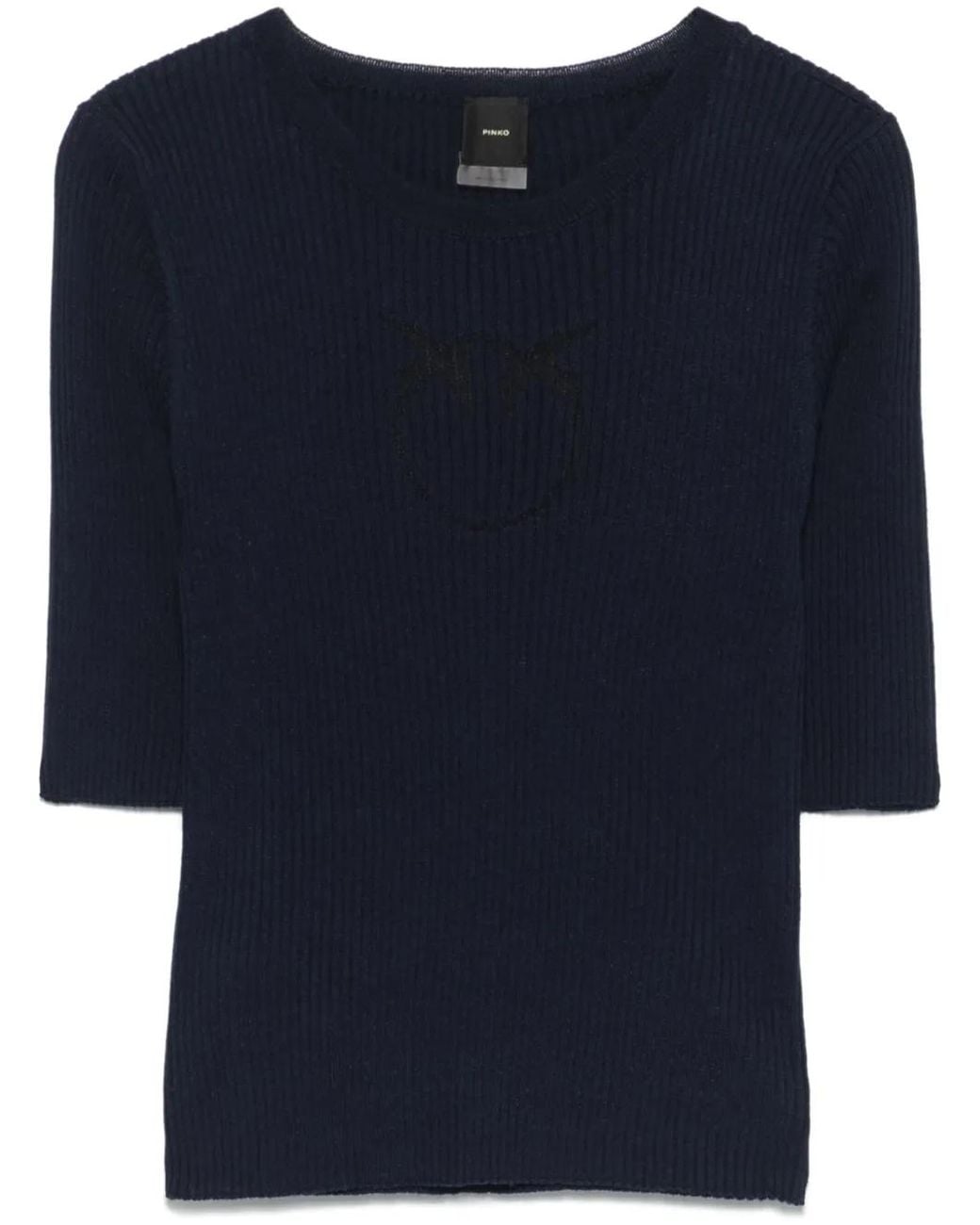 Pinko Blue Love Birds T-Shirt