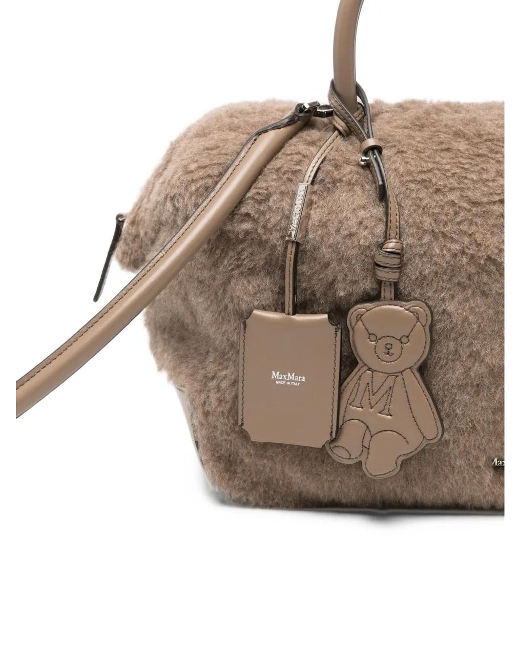 Max Mara Brown Teddy Tote Bag