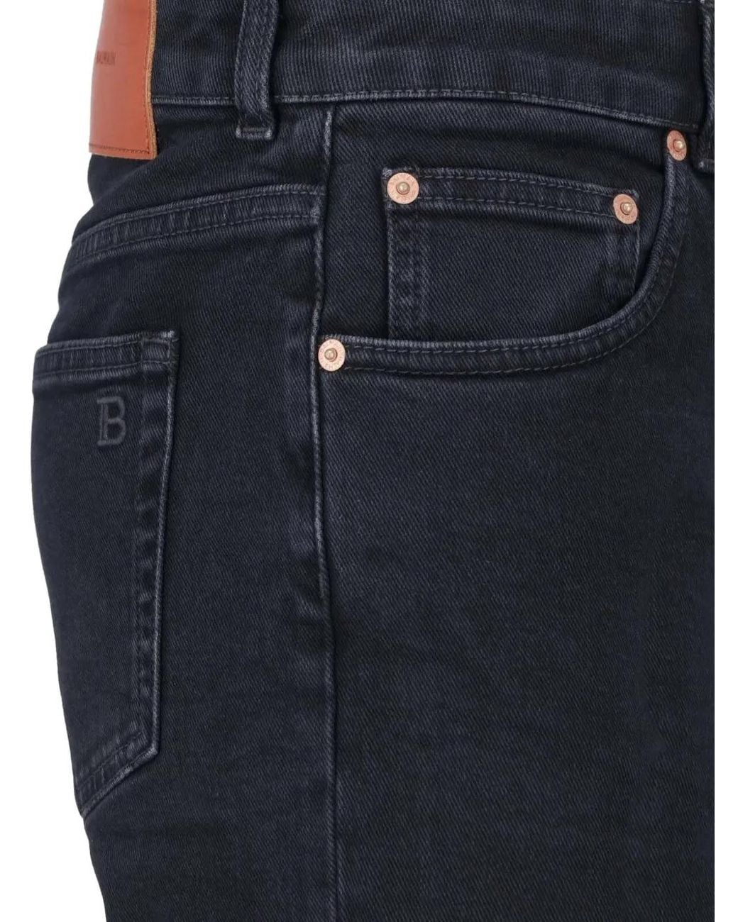 Balmain Blue Flared Jeans